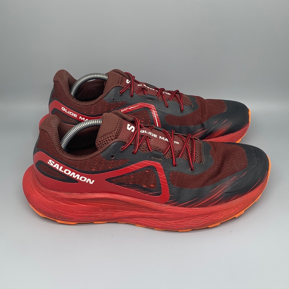 Salomon Glide Max Red Trail Running Shoes TR 473173Men’s Sz 11‎